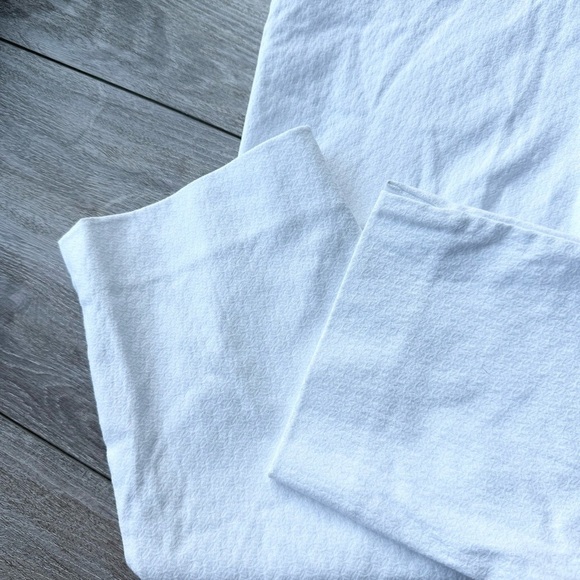 NWT Hilary Radley White Slim Fit Cropped Pants - Picture 4 of 11